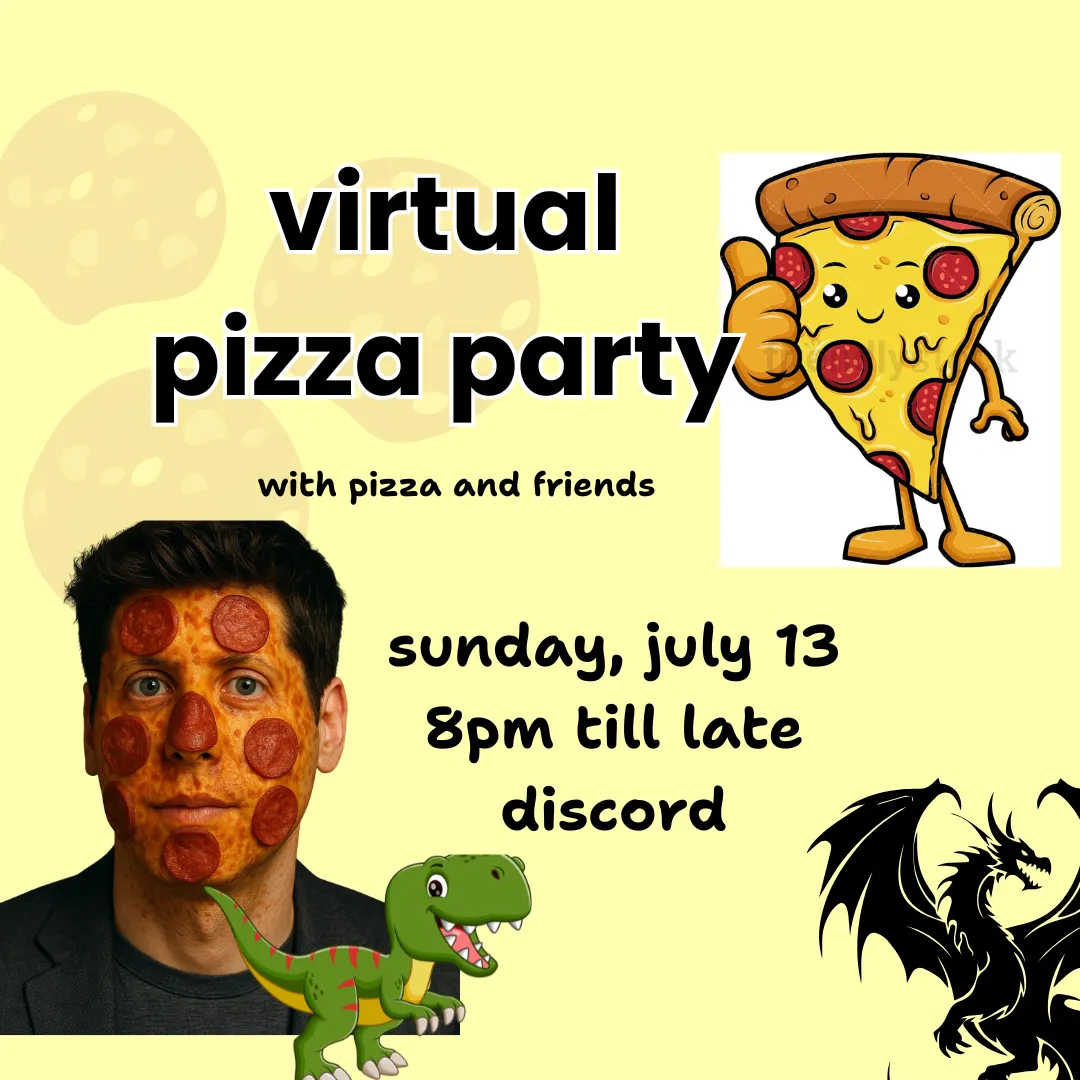 Virtual Pizza Party